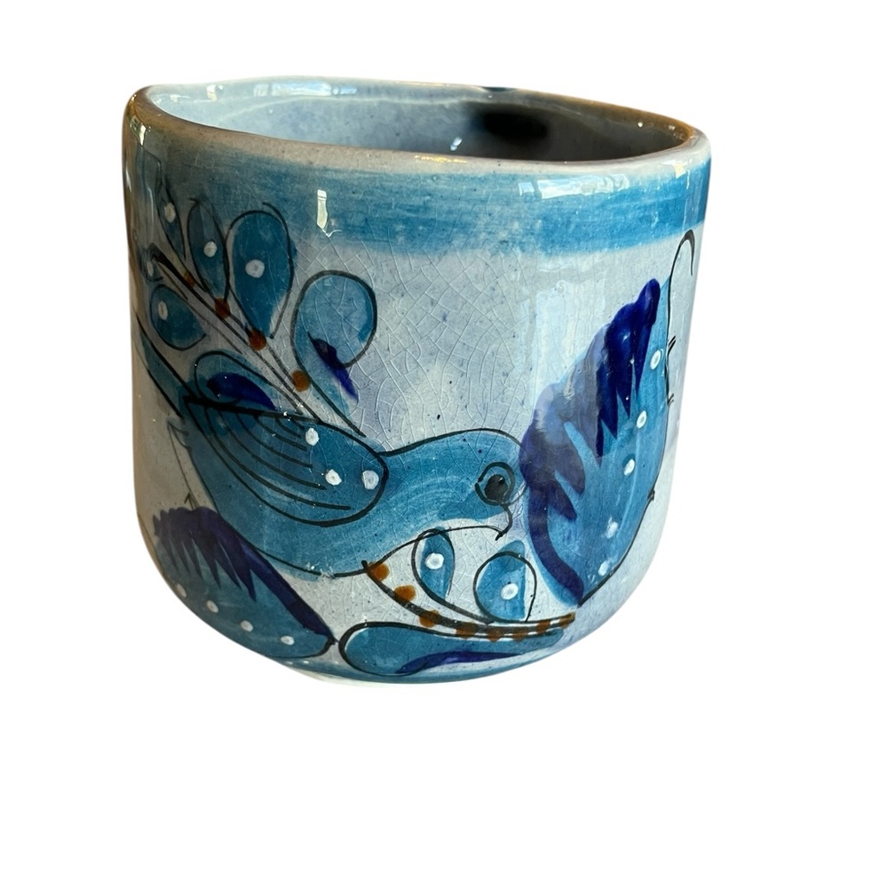 Bird and Butterfly Large Mug